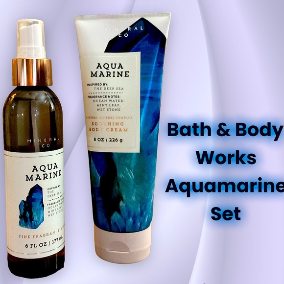 Bath & Body Works Bath & Body Rare Aquamarine Fragrance Mist Lotion